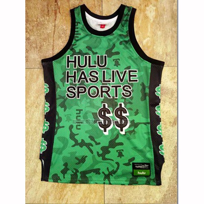 Camiseta Hulu Mesh Mitchell & Ness Verde
